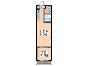 エストレビータの物件間取画像